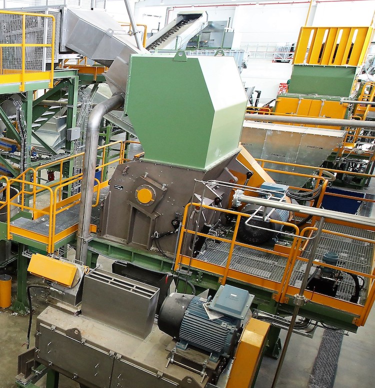 Previero - Sorema Wet Grinder for Po Blown Film Washing & Recycling Plant