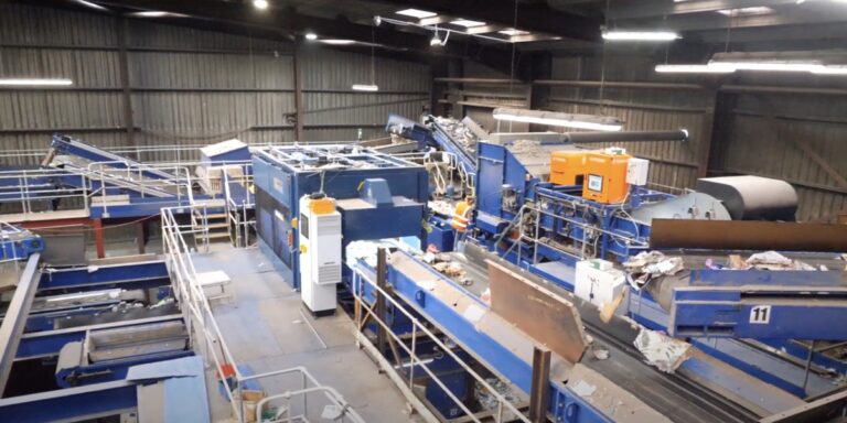 Bespoke QC Conveyor that Maximises Productivity Inside and Innovative MRF