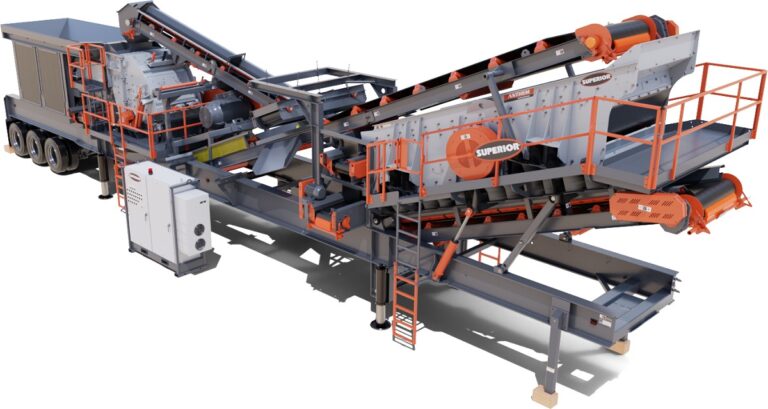 Design of New Portable Plant Extends Life of HSI Crusher Wear Parts