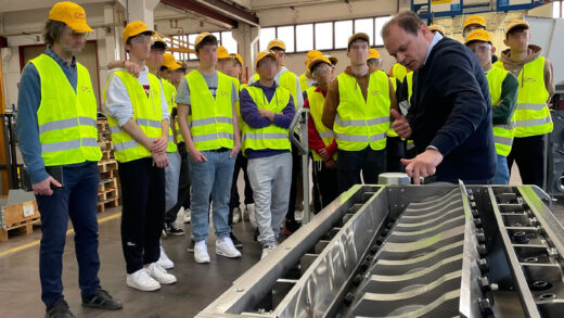 CMG Granulators Hosts a Student Class From a Technical High School Class