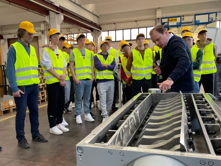 CMG Granulators Hosts a Student Class From a Technical High School Class