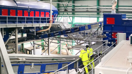 STADLER Designs And Installs First Of Three High-Efficiency MRF and Compost Refinement Plants
