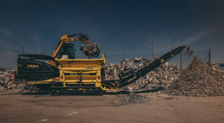 New TANA 440ET Electric Shredder Combines Clean Operations And Mobility