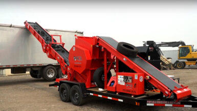 Portable Tire Recycling Reaches New Heights