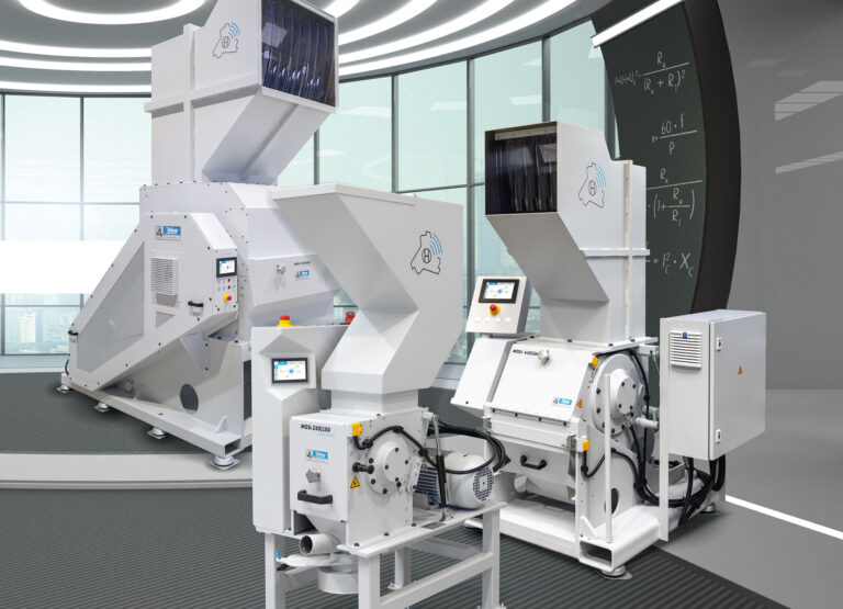 Digitally Controlled Grinders for Energy-saving Plastics Recycling