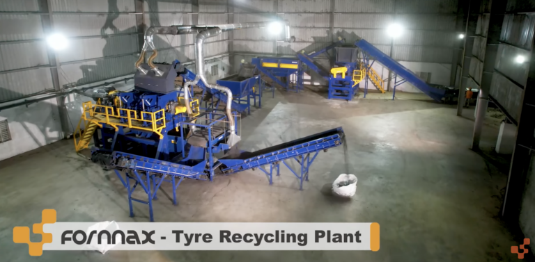 FORNNAX 10 Ton per Hour Tyre Recycling Plant