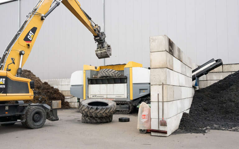 Scrap tyres