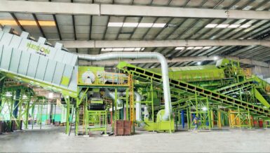 KESON Built Its MSW Recyclables Utilization Project in Henan, China as A Demonstration One