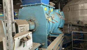 Sewage sludge conditioning by Ploughshare® Mixers