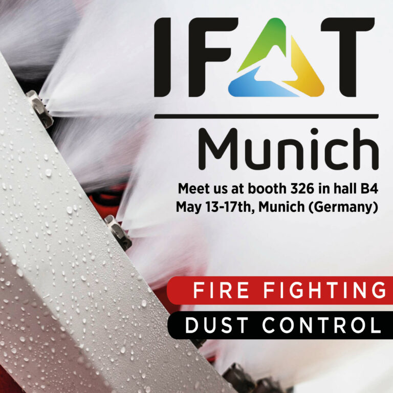 Product Launch at IFAT: EmiControls turns Stationary Fire Protection upside down
