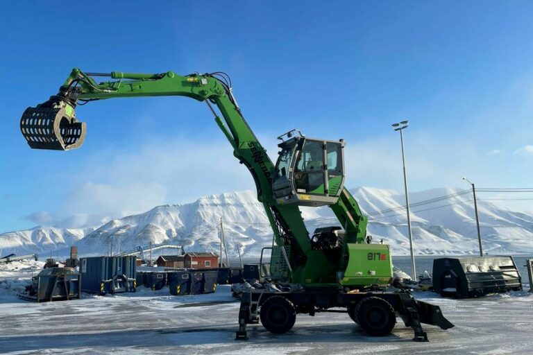 Waste Disposal Company on Spitsbergen Relies on Robust Recycling Machine