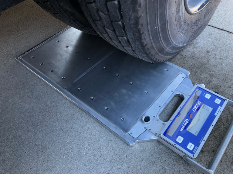 NTEP Certified LTR788™ Weighs Dual Tires Individually on a Single Portable Scale