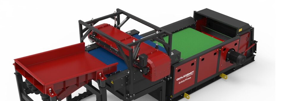 New concept: Three-Stage Metal Separator for Plastics Recycling