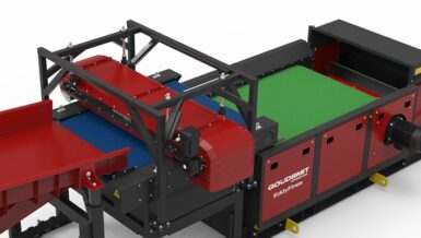 New concept: Three-Stage Metal Separator for Plastics Recycling