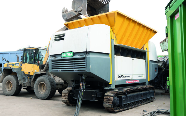 One UNTHA shredder − All The Relevant Features