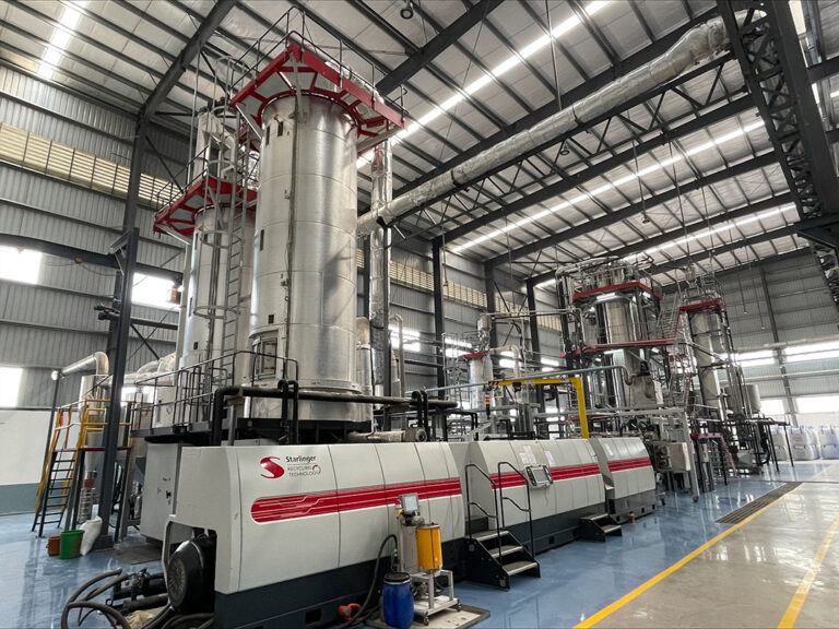 Starlinger PET Bottle-to-Bottle Line for Indian Recycler Alpha Ecoplast