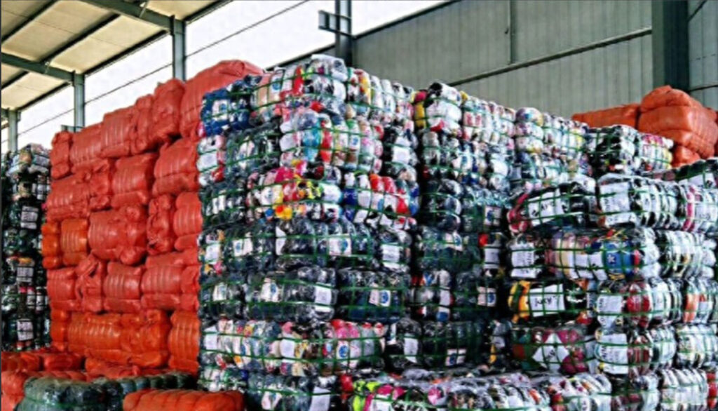 Waste textiles