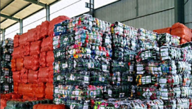 Waste textiles