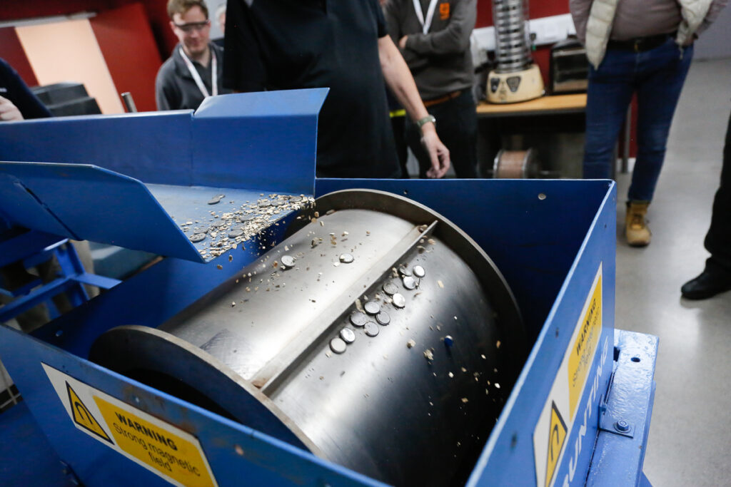 Young British Metal Recyclers Tour Bunting’s Customer Experience Centre