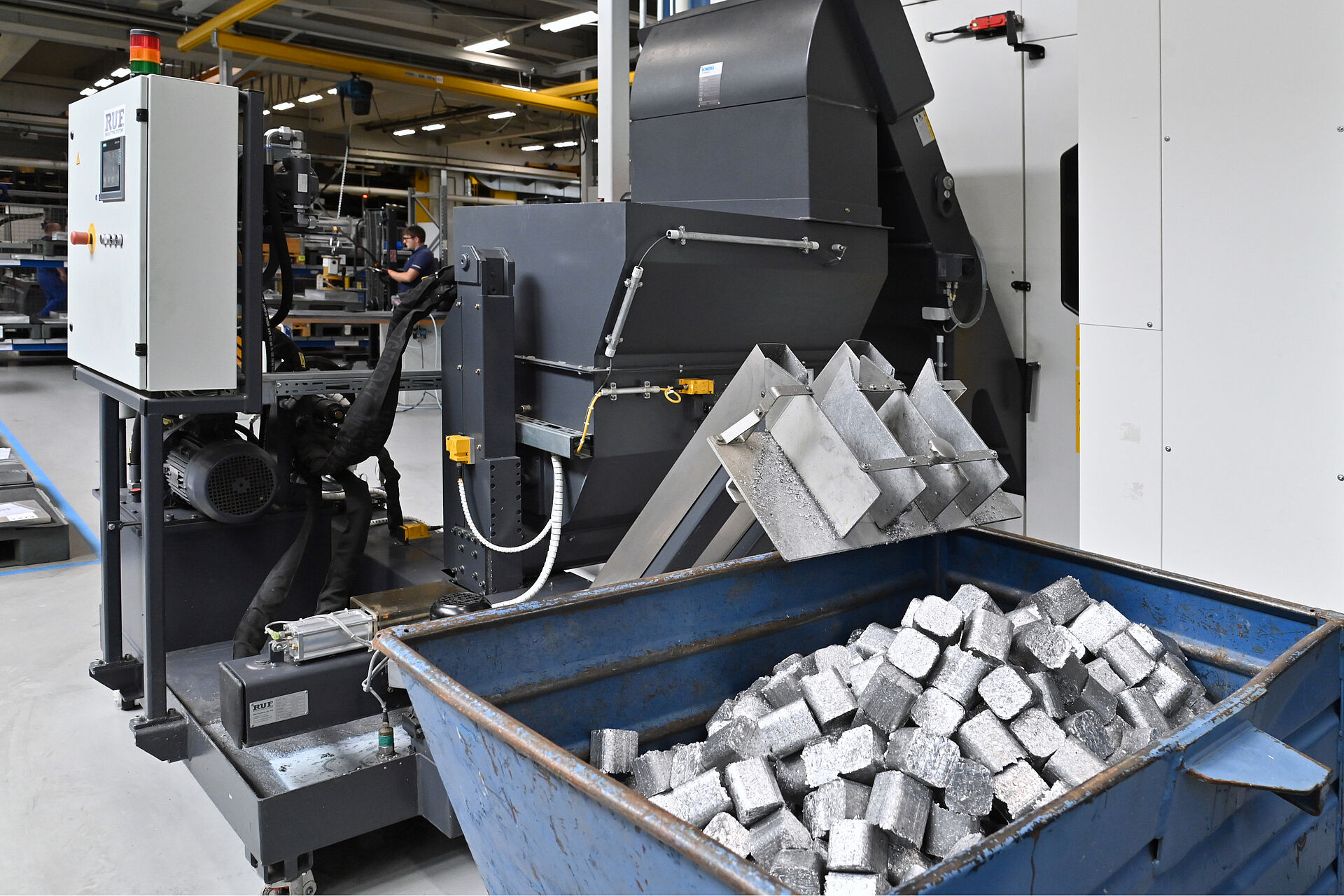 Briquetting Simplifies Chip Handling Logistics