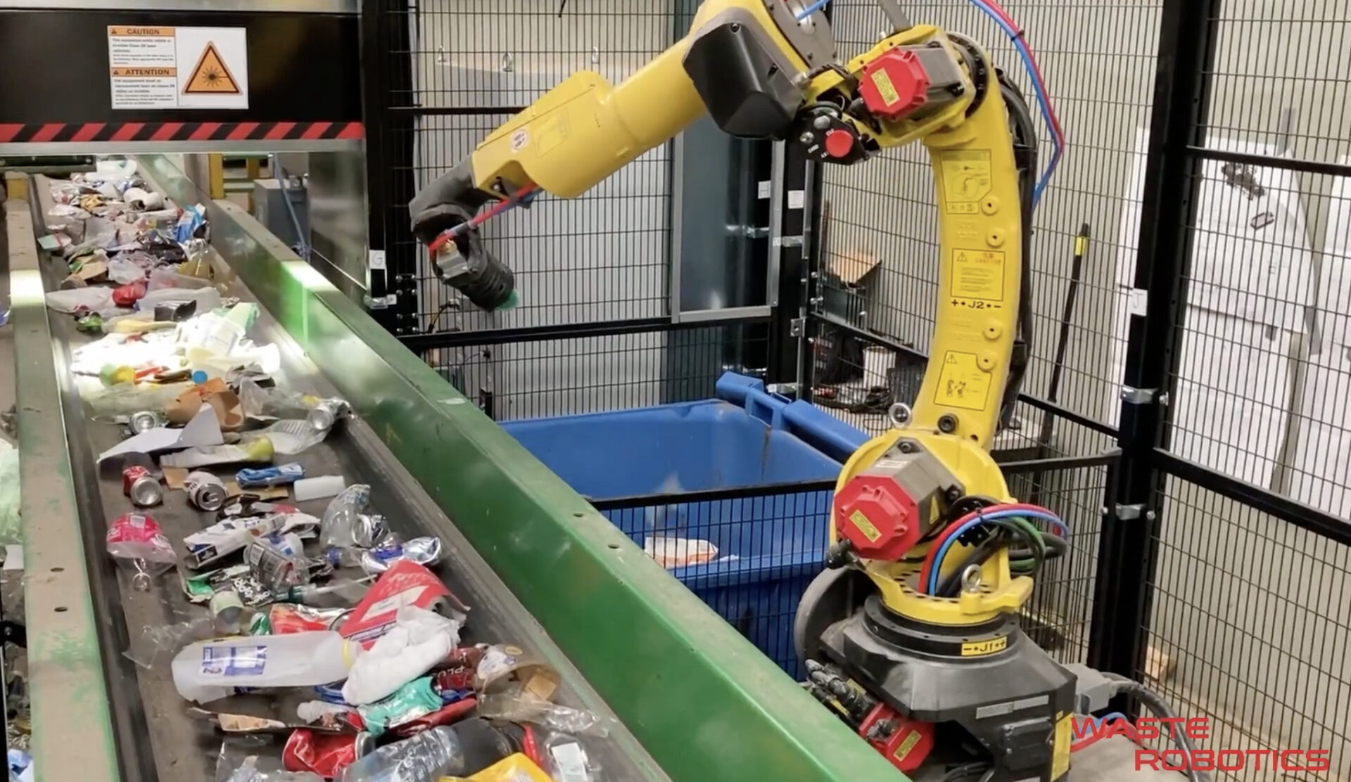 Robot Sorting Cartons in Australia