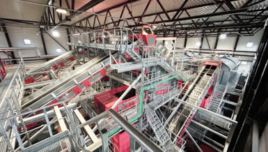 STADLER delivers state-of-the-art sorting plant for Stockholm Vatten och Avfall, supporting the city’s circular economy goals