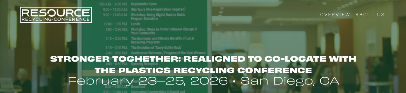 Resource Recycling Conference (RRC) 2026