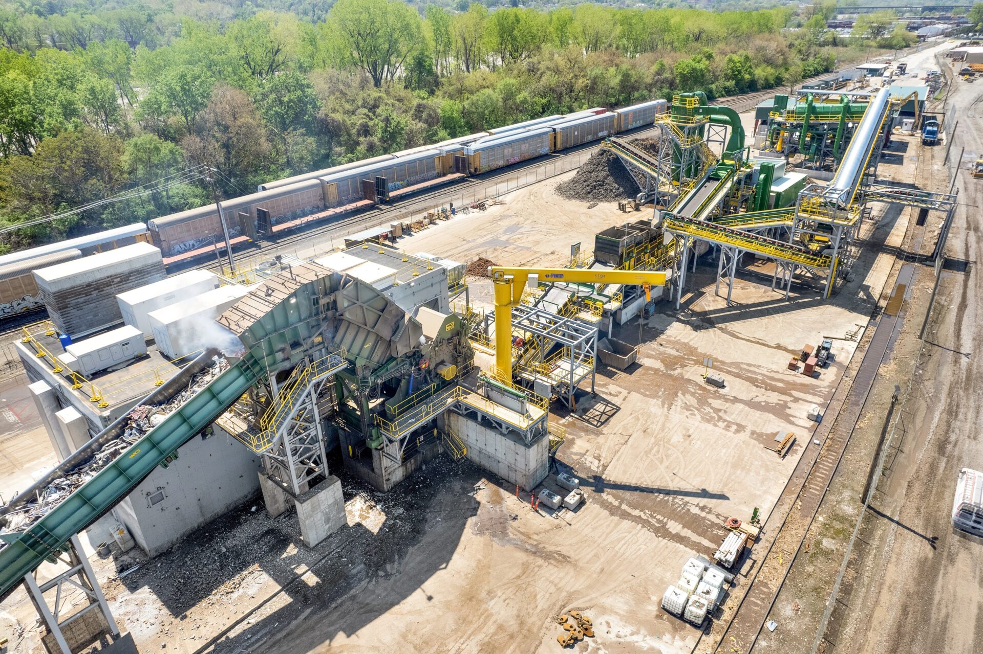 Managing Freight Costs in Scrap Processing: The Role of Volume Reduction Technology