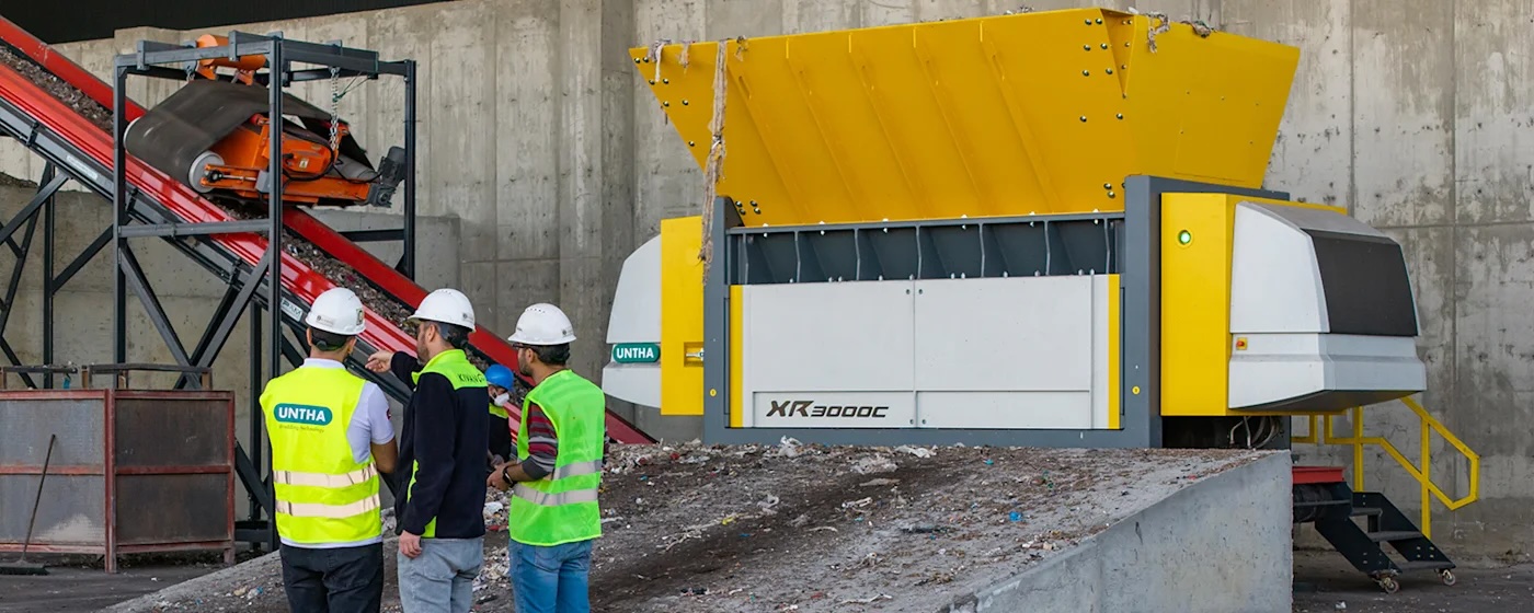 Efficient Shredding of Paper Rejects – Energy Production with UNTHA