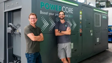 Independent Energy Supply for Efficient Industrial Shredding