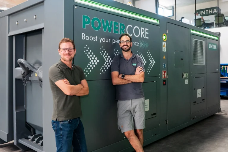 Independent Energy Supply for Efficient Industrial Shredding