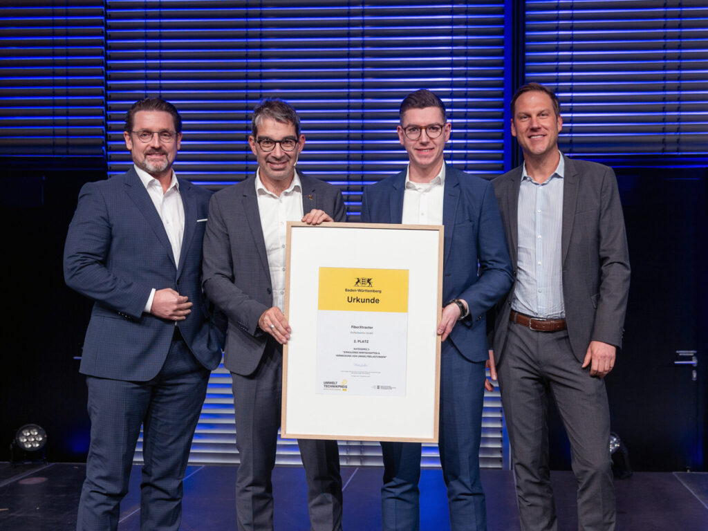 FiberXtractor From DIEFFENBACHER Takes Second Place In The Baden-Württemberg Environmental Technology Award