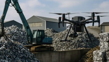 How Drone-Based Inspections Are Transforming Safety, Efficiency, and Sustainability in Modern Recycling Operations - RecyclingInside