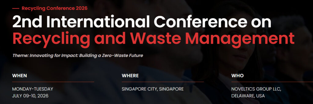 2nd International Conference on Recycling and Waste Management
