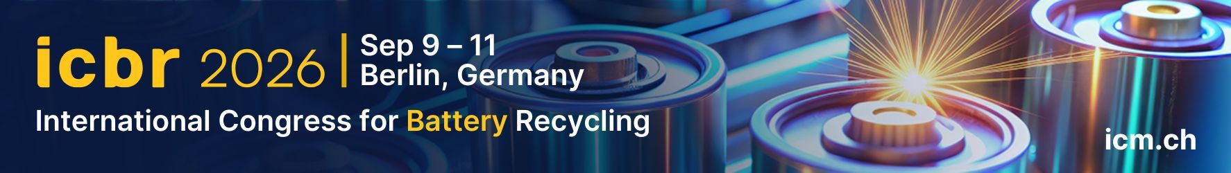 ICBR 2026 — International Congress for Battery Recycling