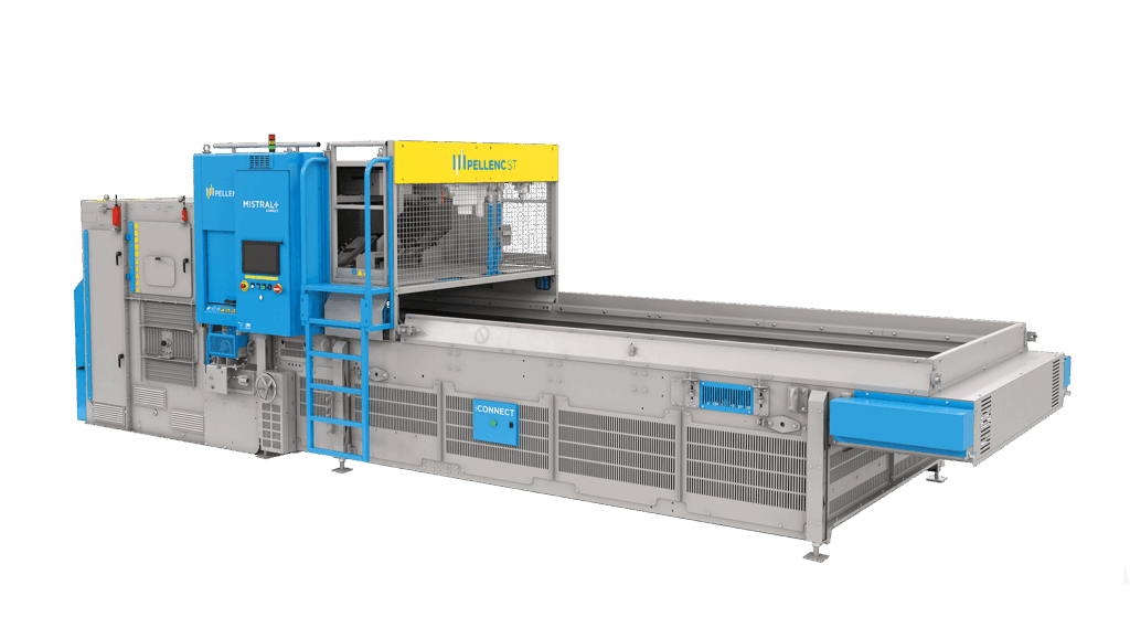 Pellenc ST Launches Mistral+ CONNECT Optical Sorter