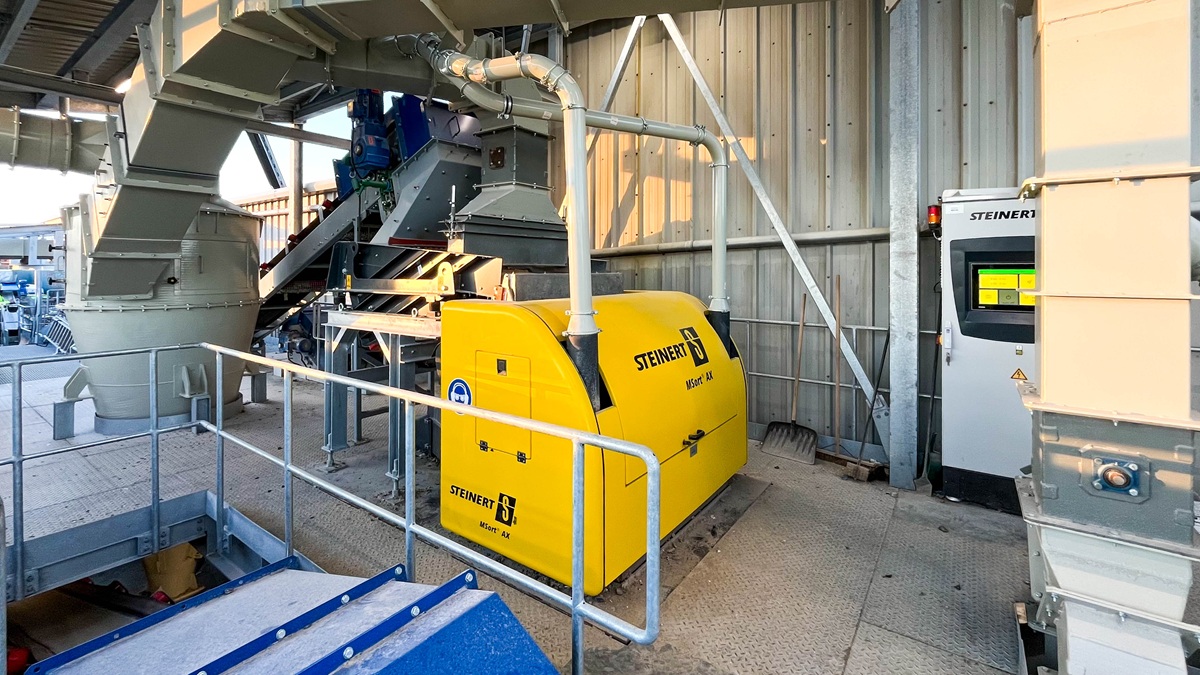 STEINERT MSort is Developing a Cost-Effective Solution for HR Glass Separation