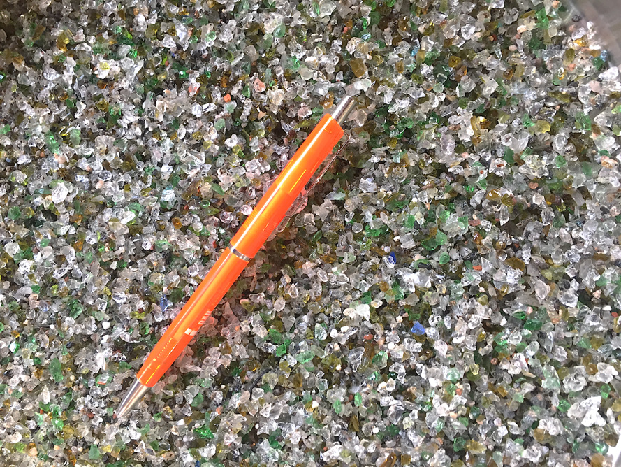 UltraSilit®: The glass residues in HIBM are not even taken into account in previous processes – with IRRT, up to 85 % can be recovered in directly marketable quality.