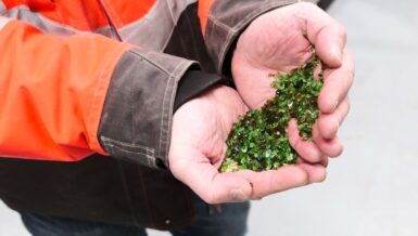 Water Filters from Recycled Glass