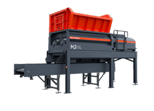 M&J P3000e process bulky and commercial & industrial (C&I) waste