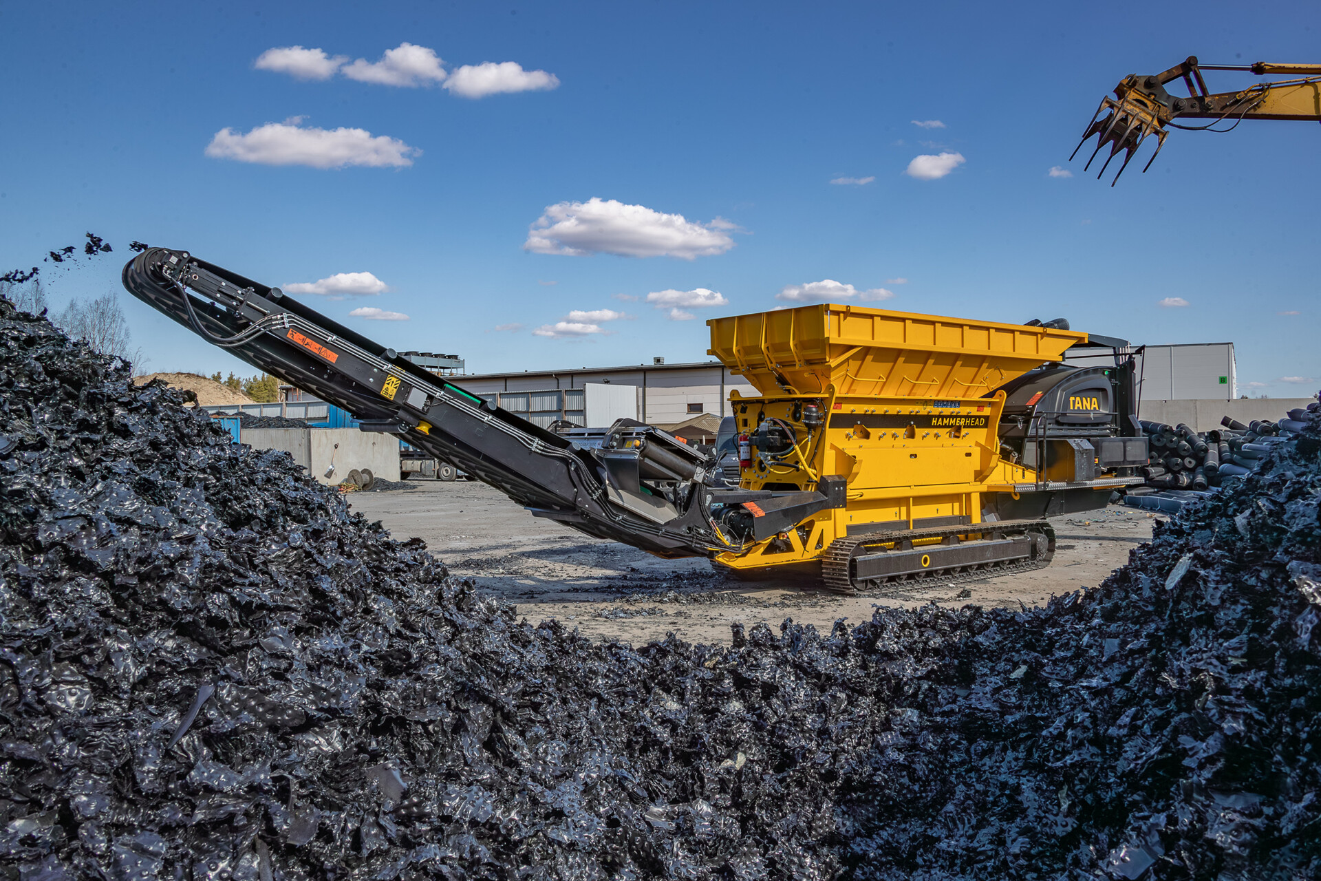 TANA Hammerhead Powers Plastic Recycling